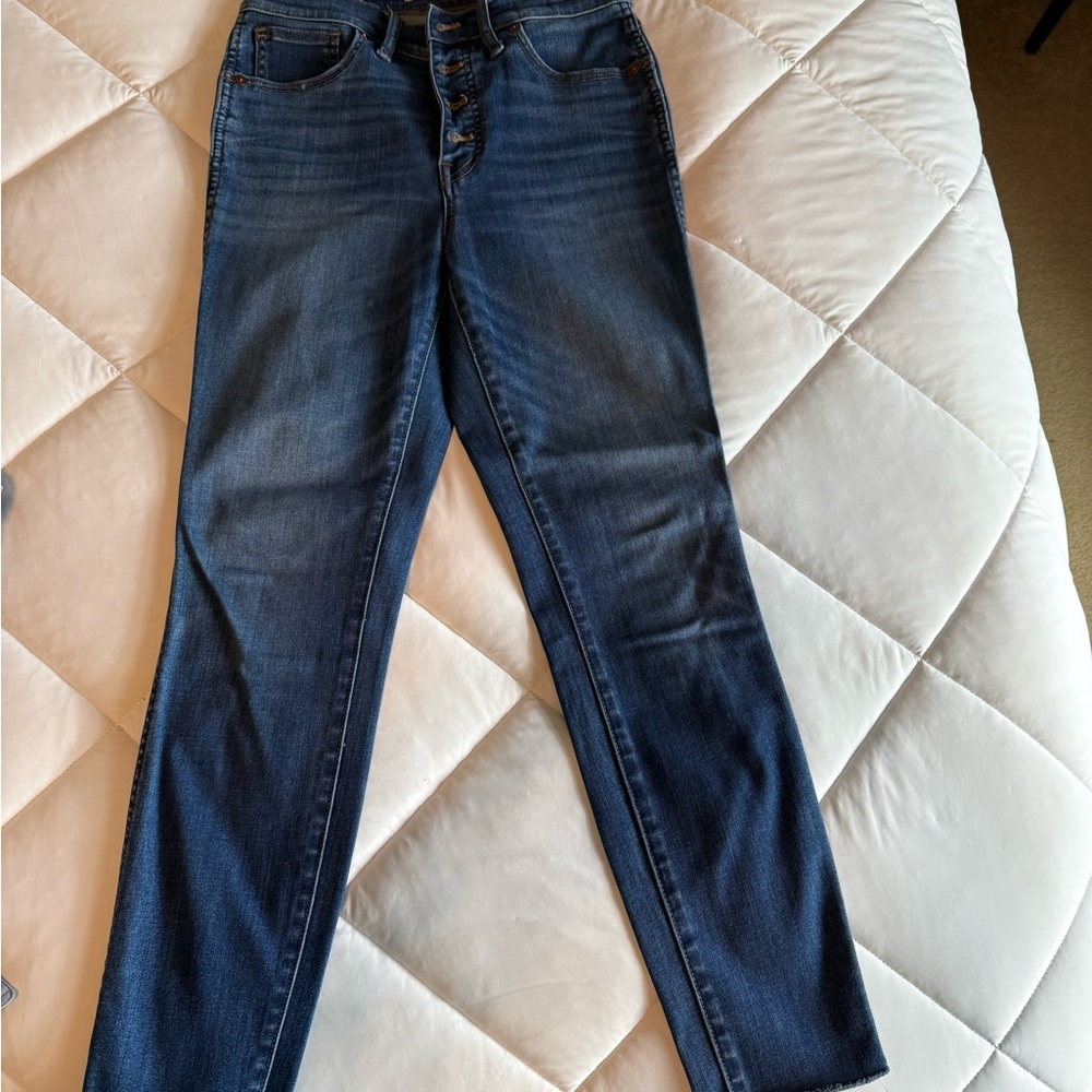 Madewell Blue Skinny Jeans Classic Denim